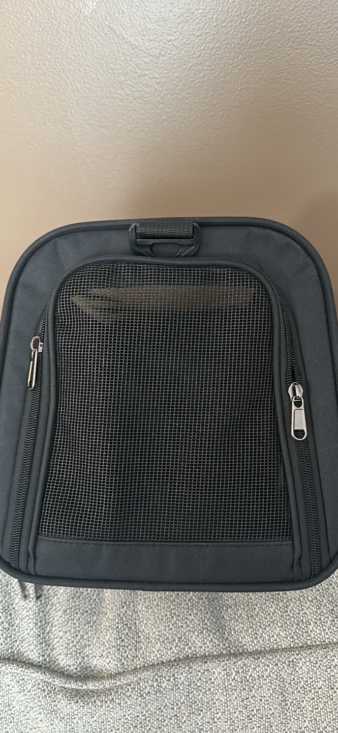 Black Pet Carrier Bag - photo 3