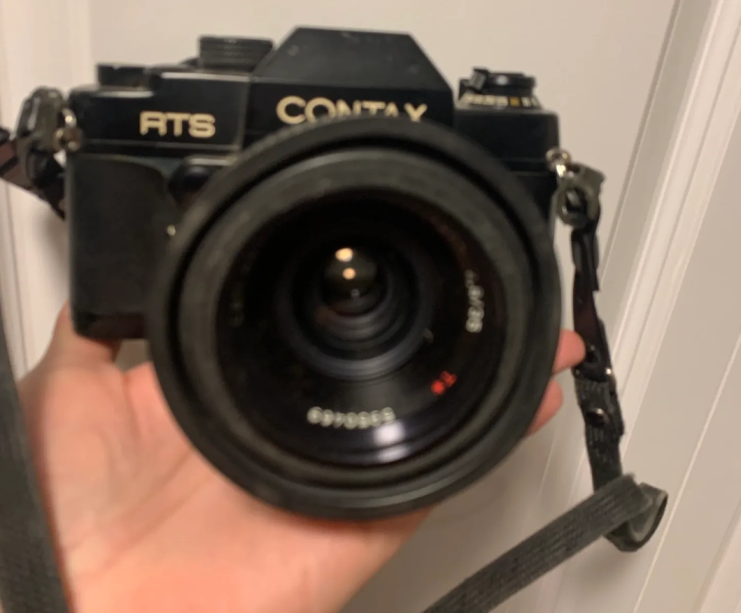 Contax RTS Film Camera Carl Zeiss Distagon 2.8/35 T Lens image indicator(3)