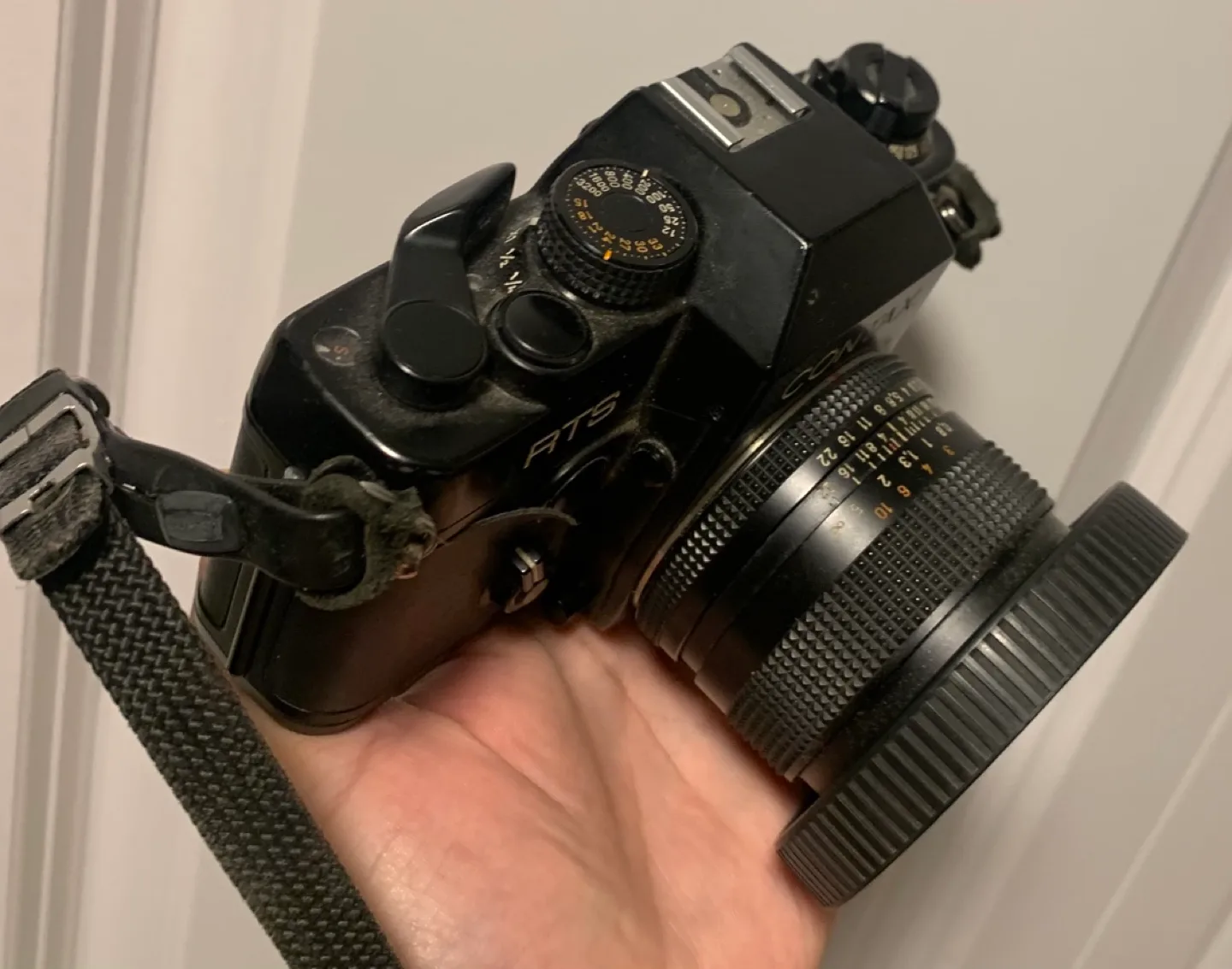 Contax RTS Film Camera Carl Zeiss Distagon 2.8/35 T Lens image indicator(2)