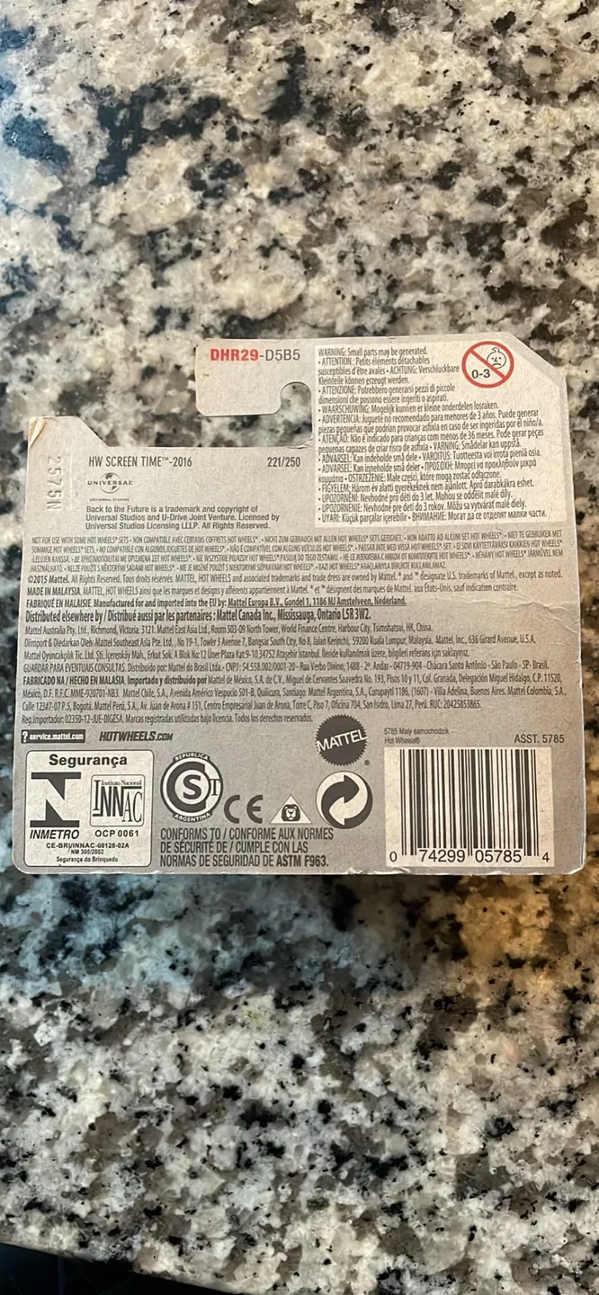 Hot Wheels Back to the Future Time Machine Hover Mode 1/5 image indicator(2)