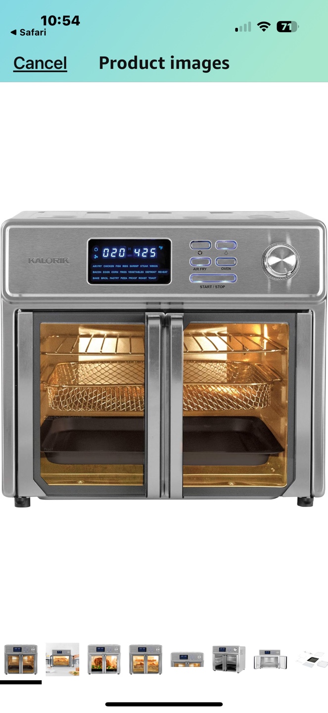 Kalorik Dual Basket Air Fryer