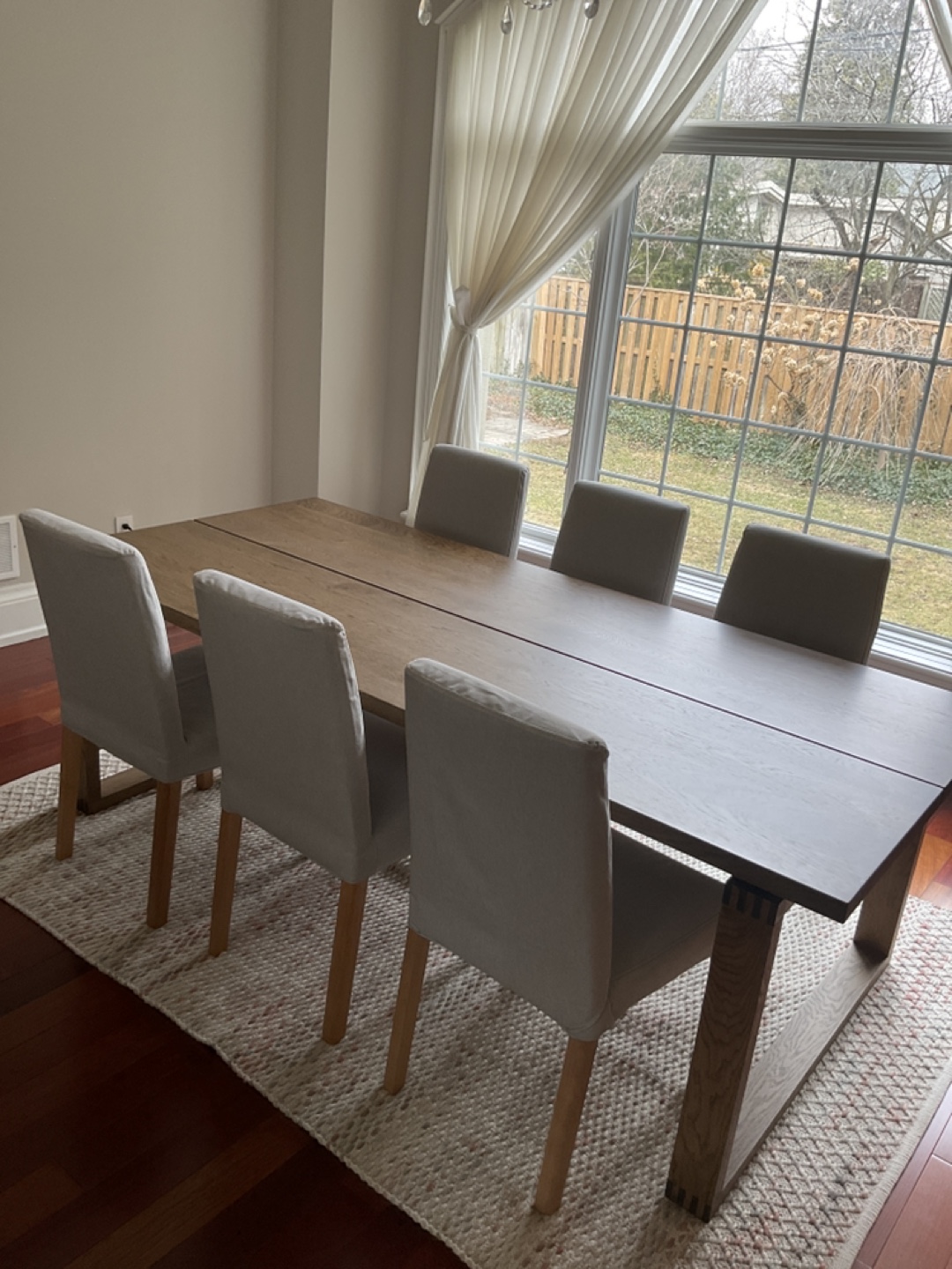 Dining Table with 6 chairs - photo 3
