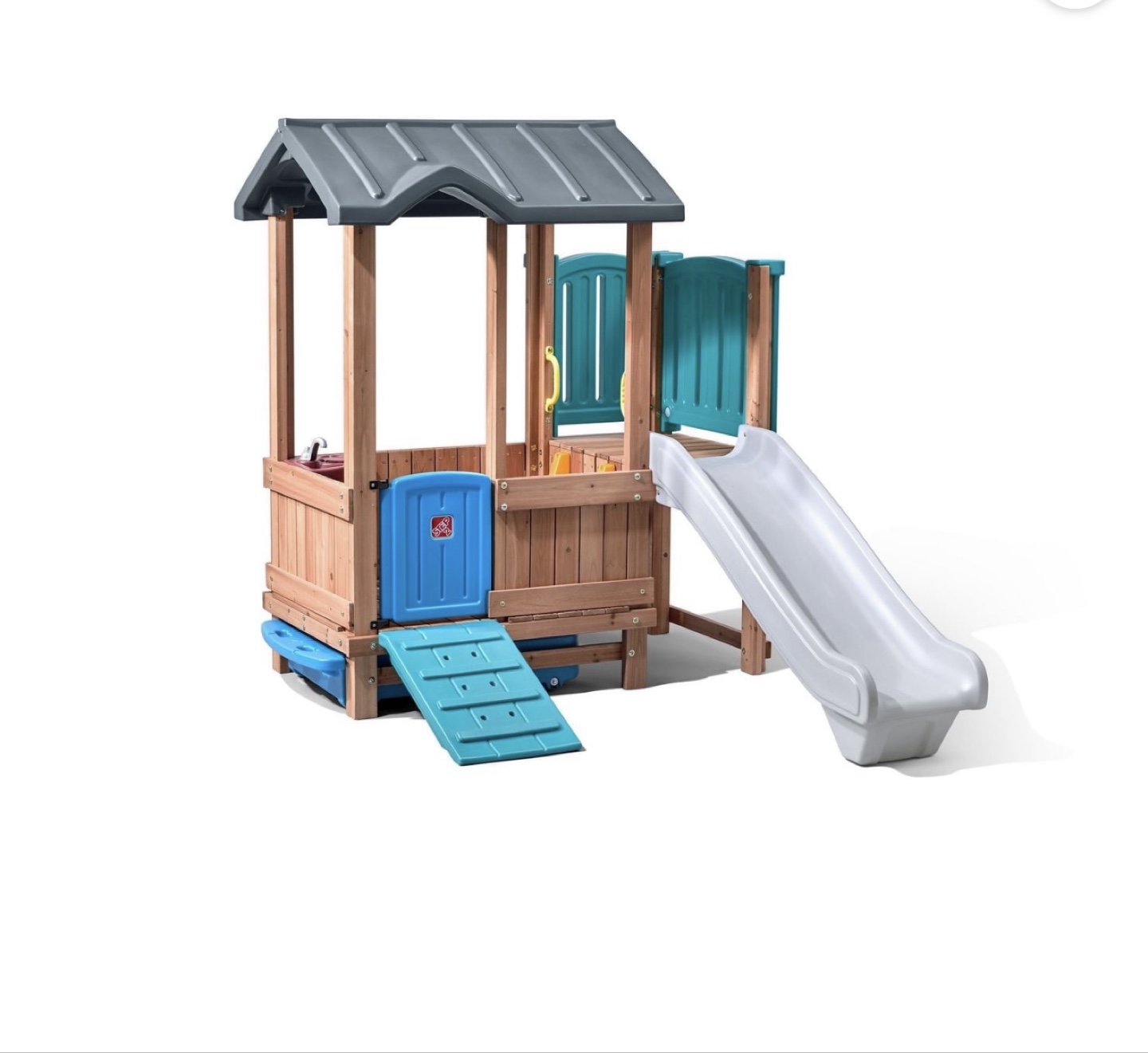 Step2 Woodland Adventure Playhouse & Slide - photo 3