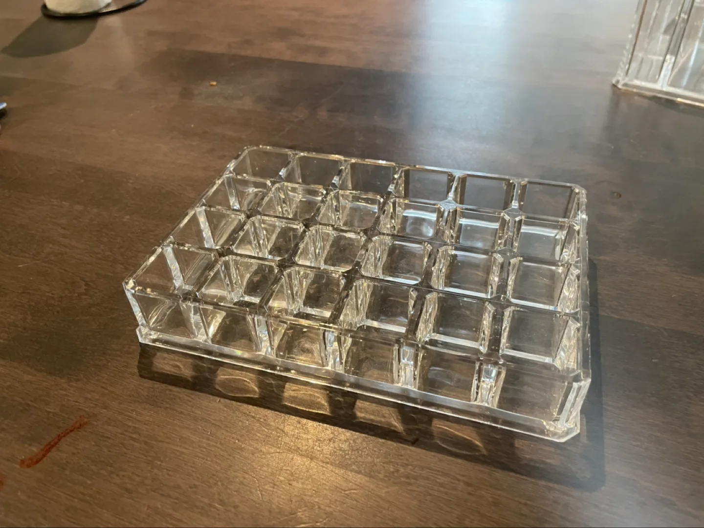 Clear Acrylic Makeup Organiser thumbnail