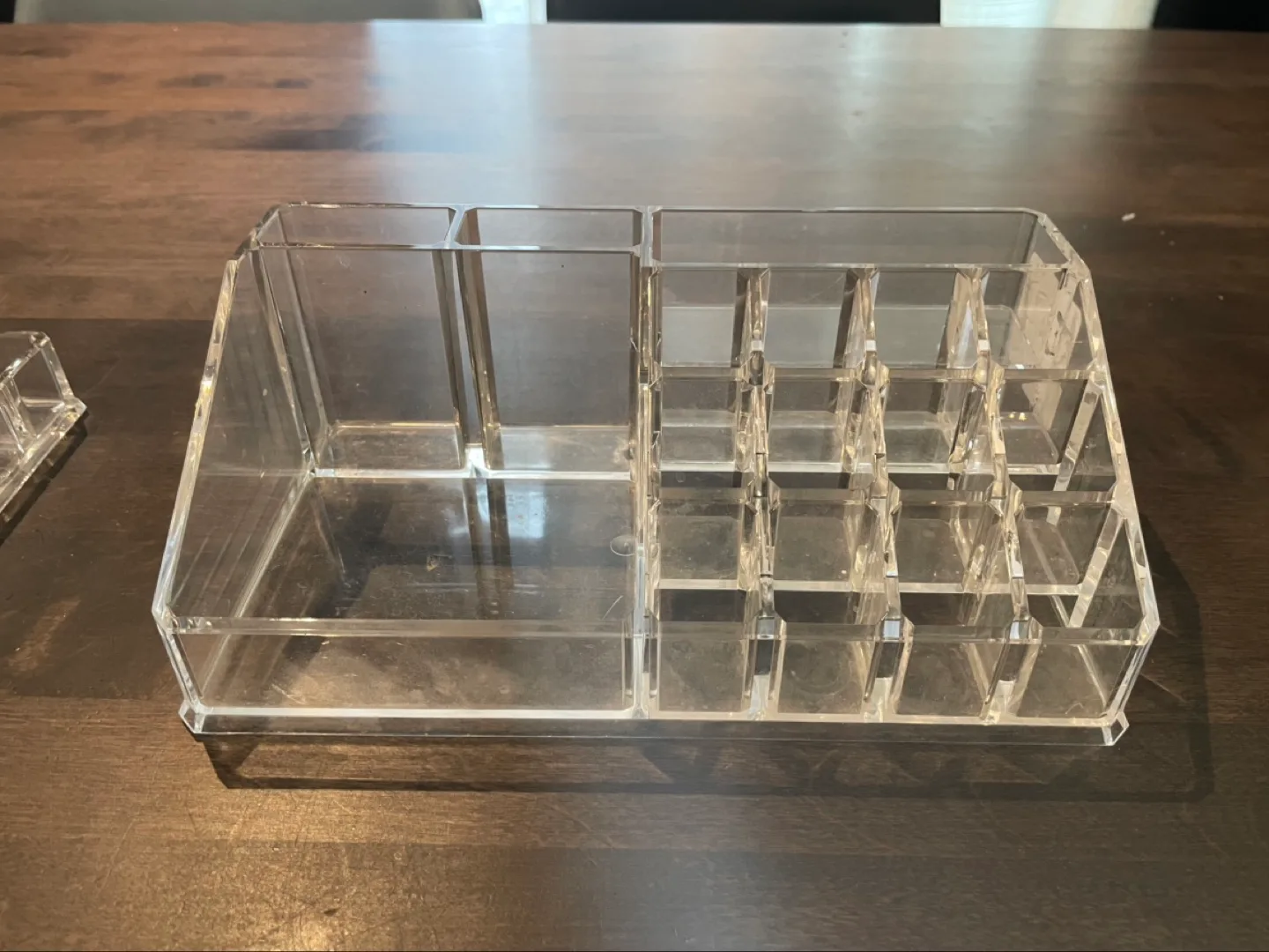 Clear Acrylic Makeup Organiser thumbnail