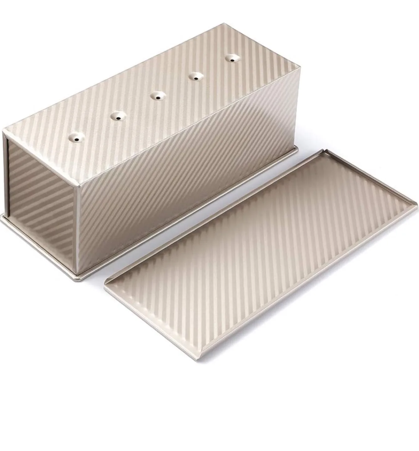 New!  Cuisipro Non-stick Loaf Pan with Lid image indicator(4)