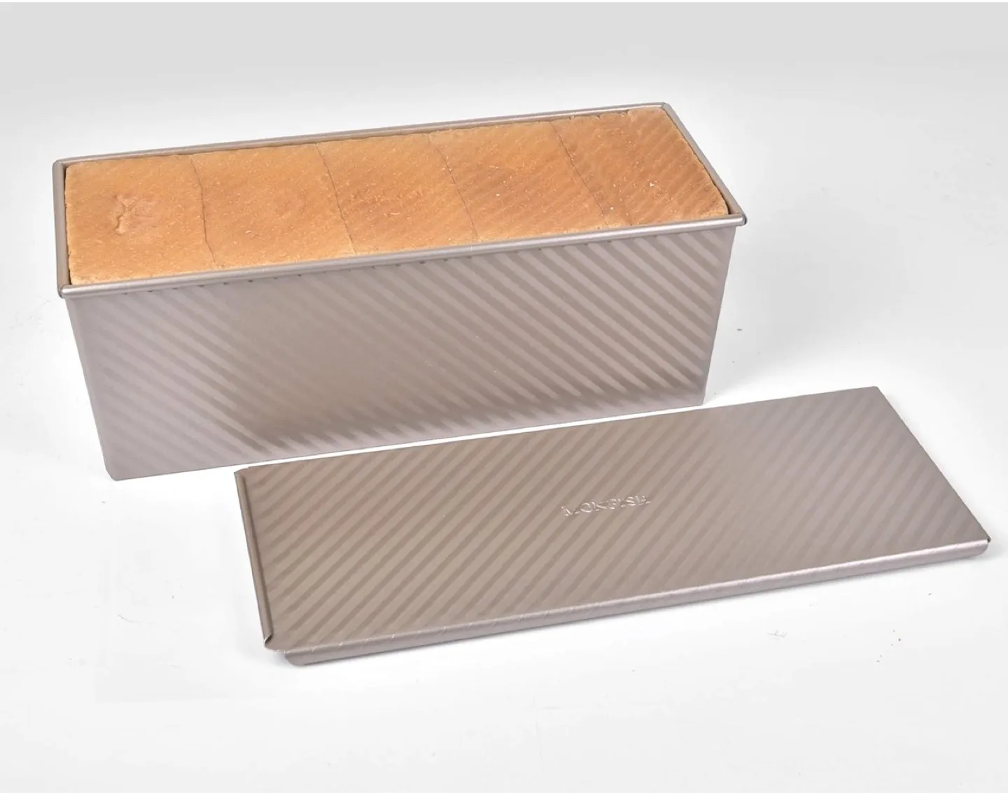 New!  Cuisipro Non-stick Loaf Pan with Lid image indicator(3)