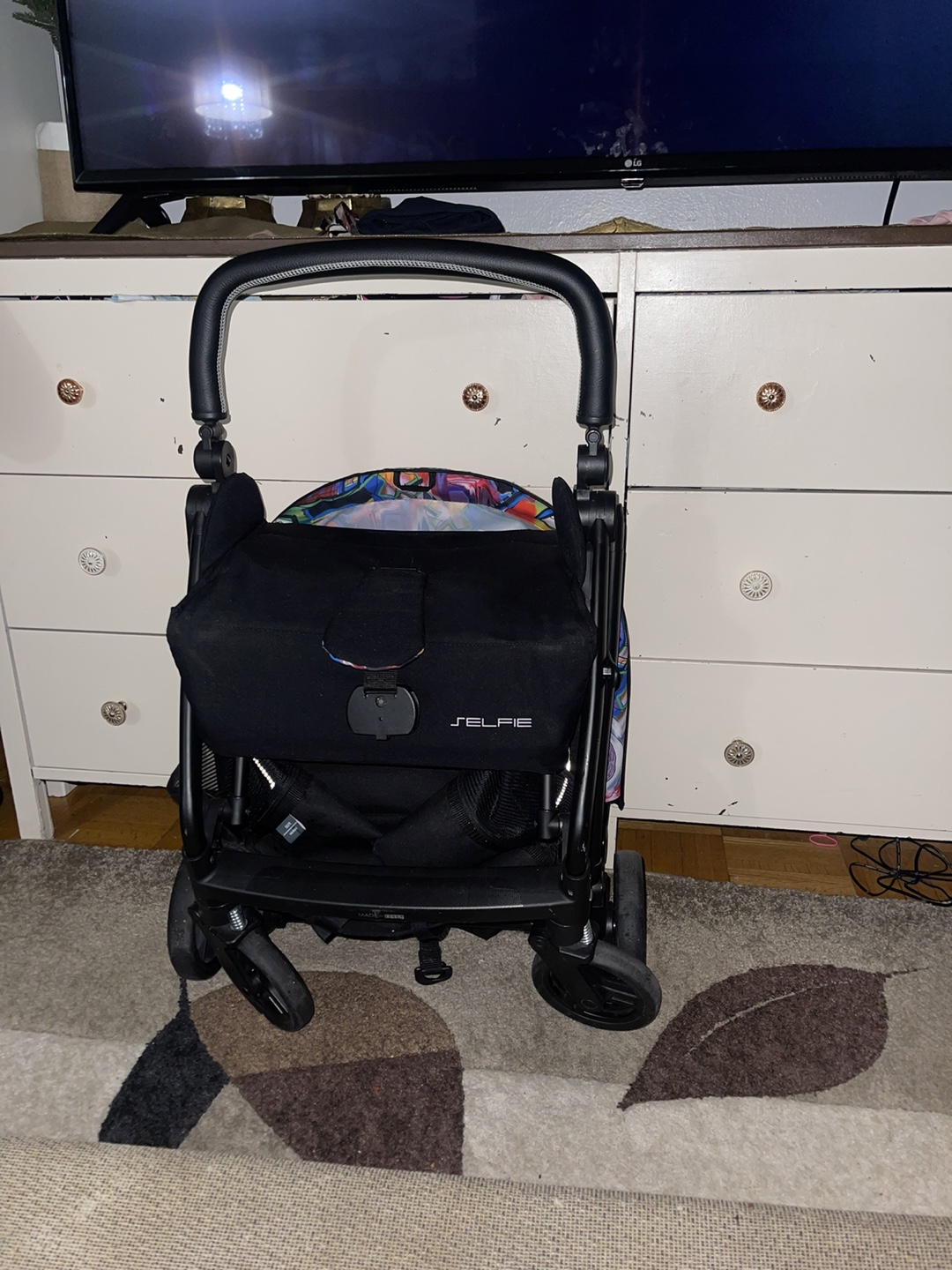 Peg Perego Selfie Stroller - Graffiti Print Canopy - photo 5