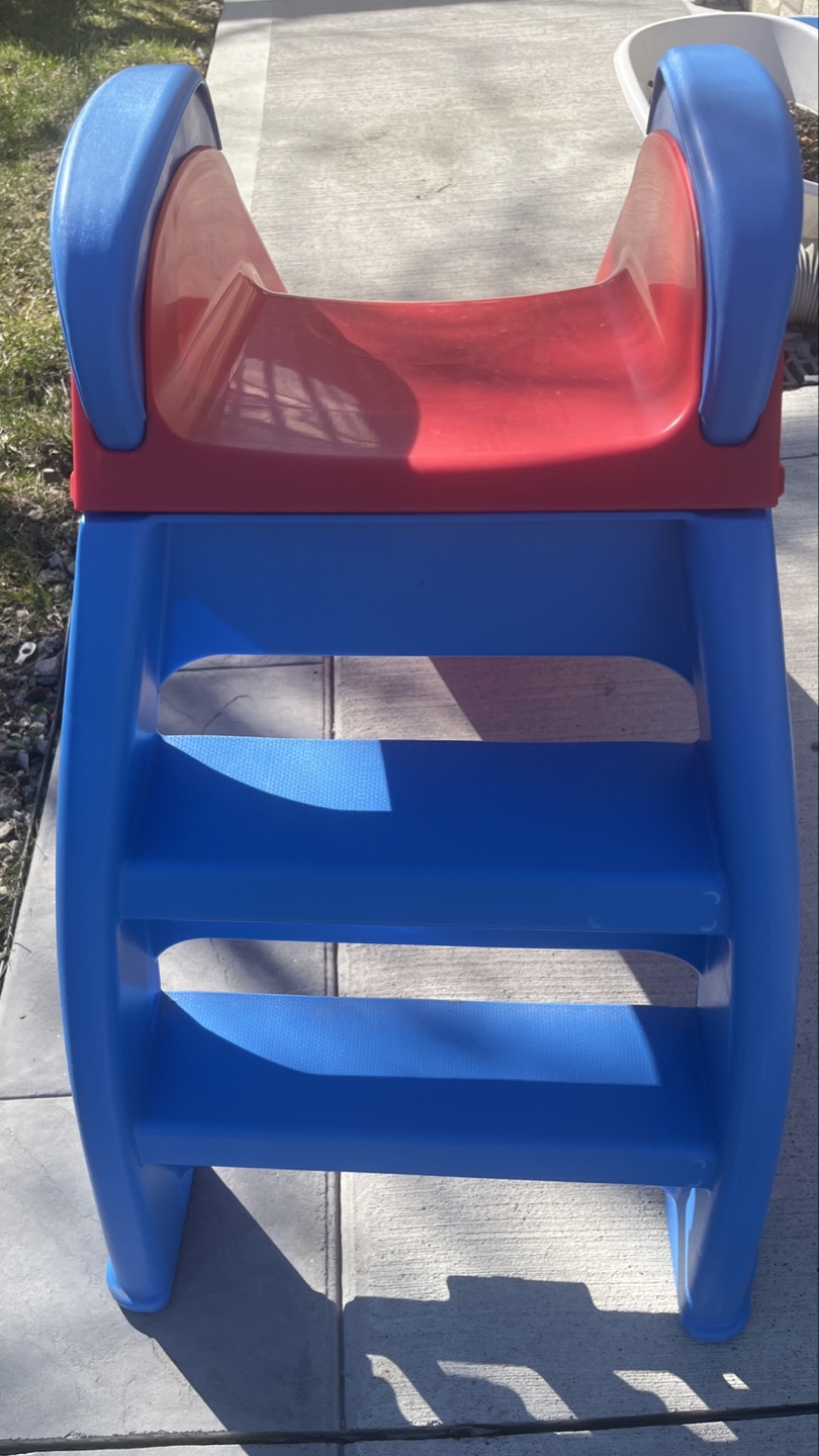 Kids' Plastic Playground Slide