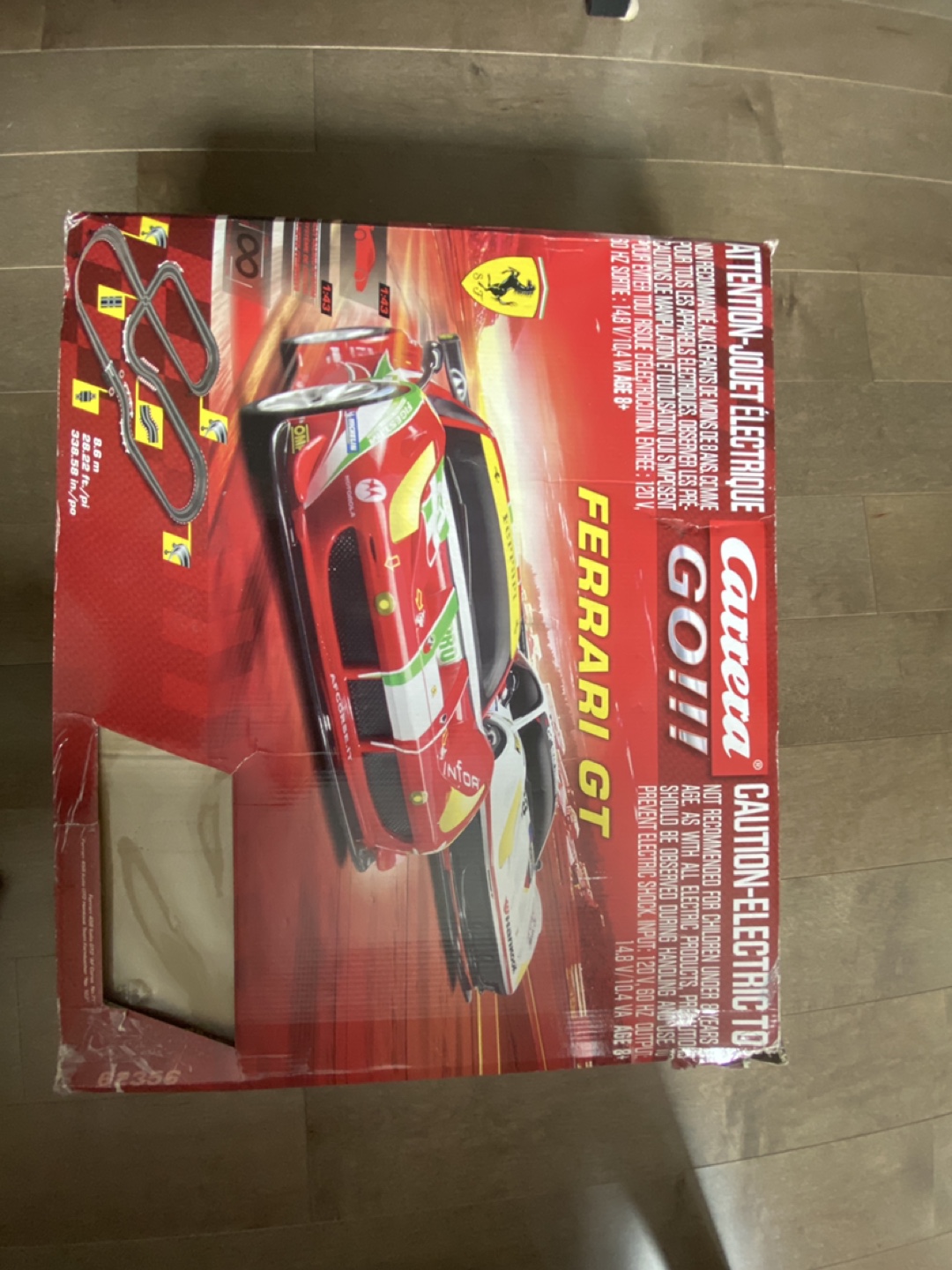 Carrera Ferrari GT Go!!! Electric Slot Car Racing Set