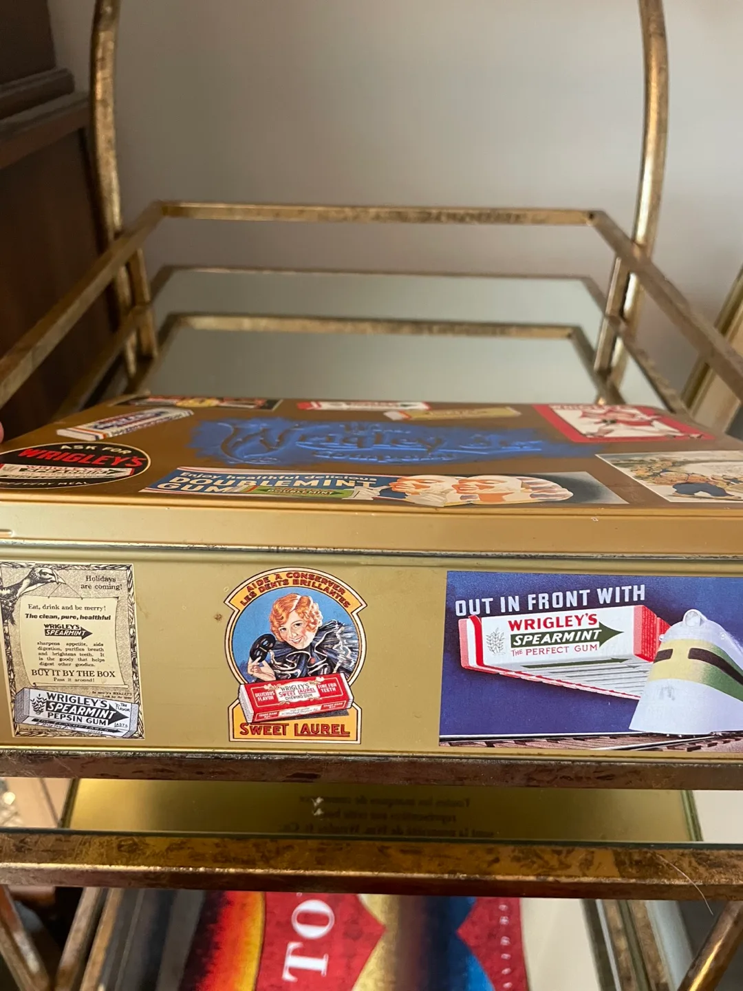 Vintage Wrigley's Collectible Tin image indicator(6)