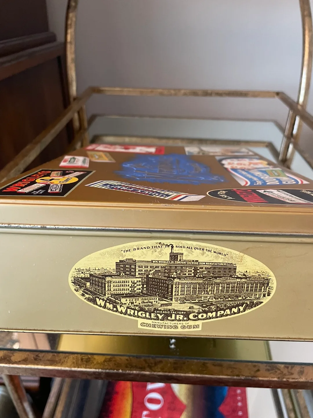 Vintage Wrigley's Collectible Tin image indicator(5)