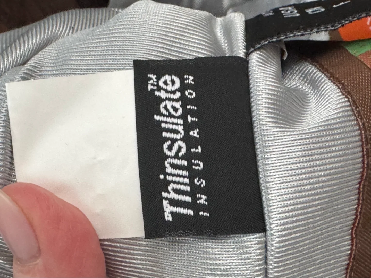 Brown Corduroy Ski Pants with Belt image indicator(5)