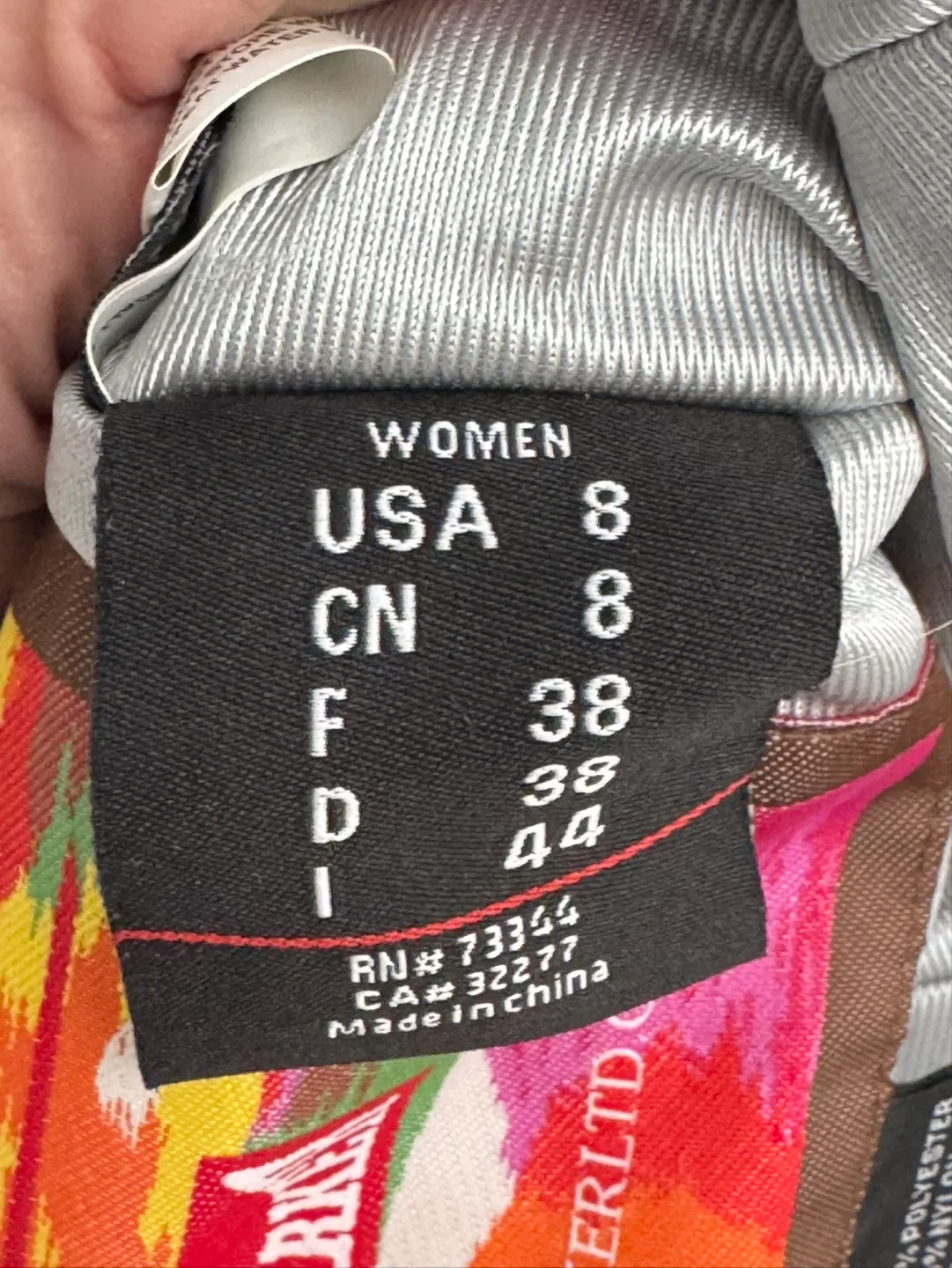 Brown Corduroy Ski Pants with Belt image indicator(6)