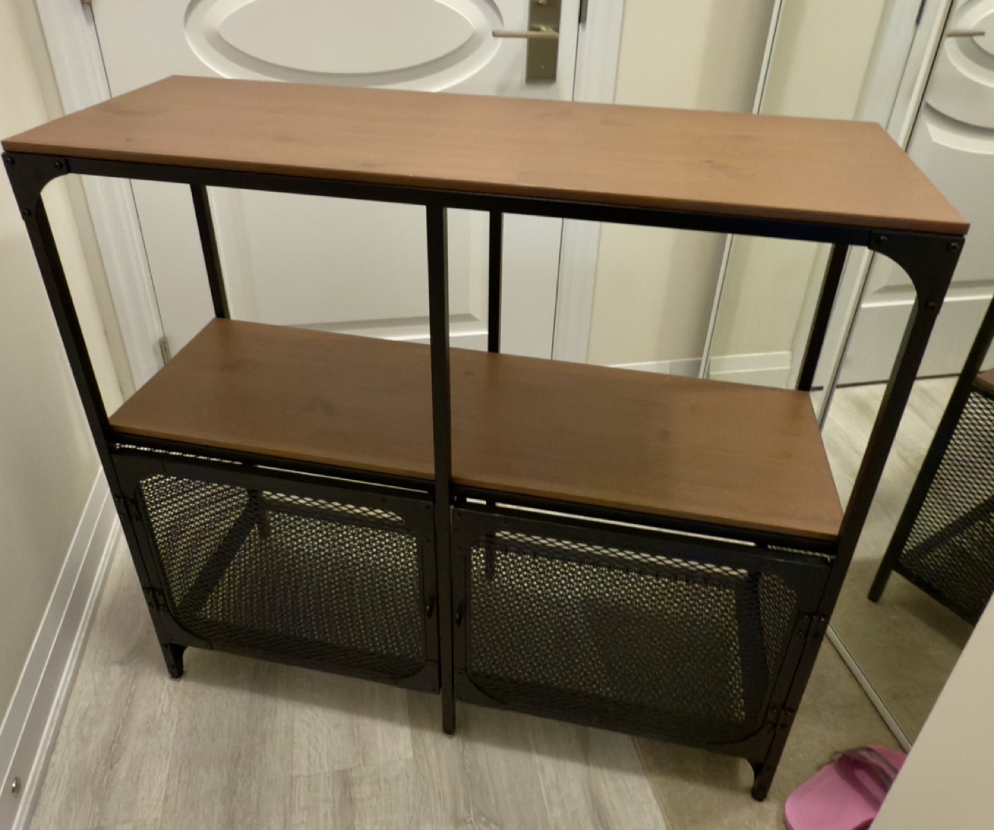 Moving Sale: Industrial Style Storage Cabinet