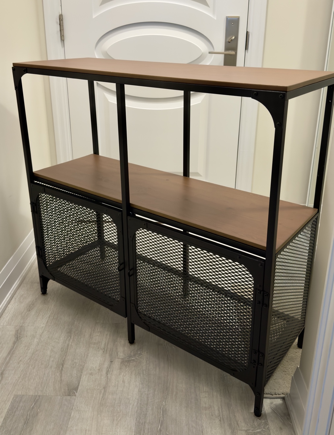 Moving Sale: Industrial Style Storage Cabinet - photo 5