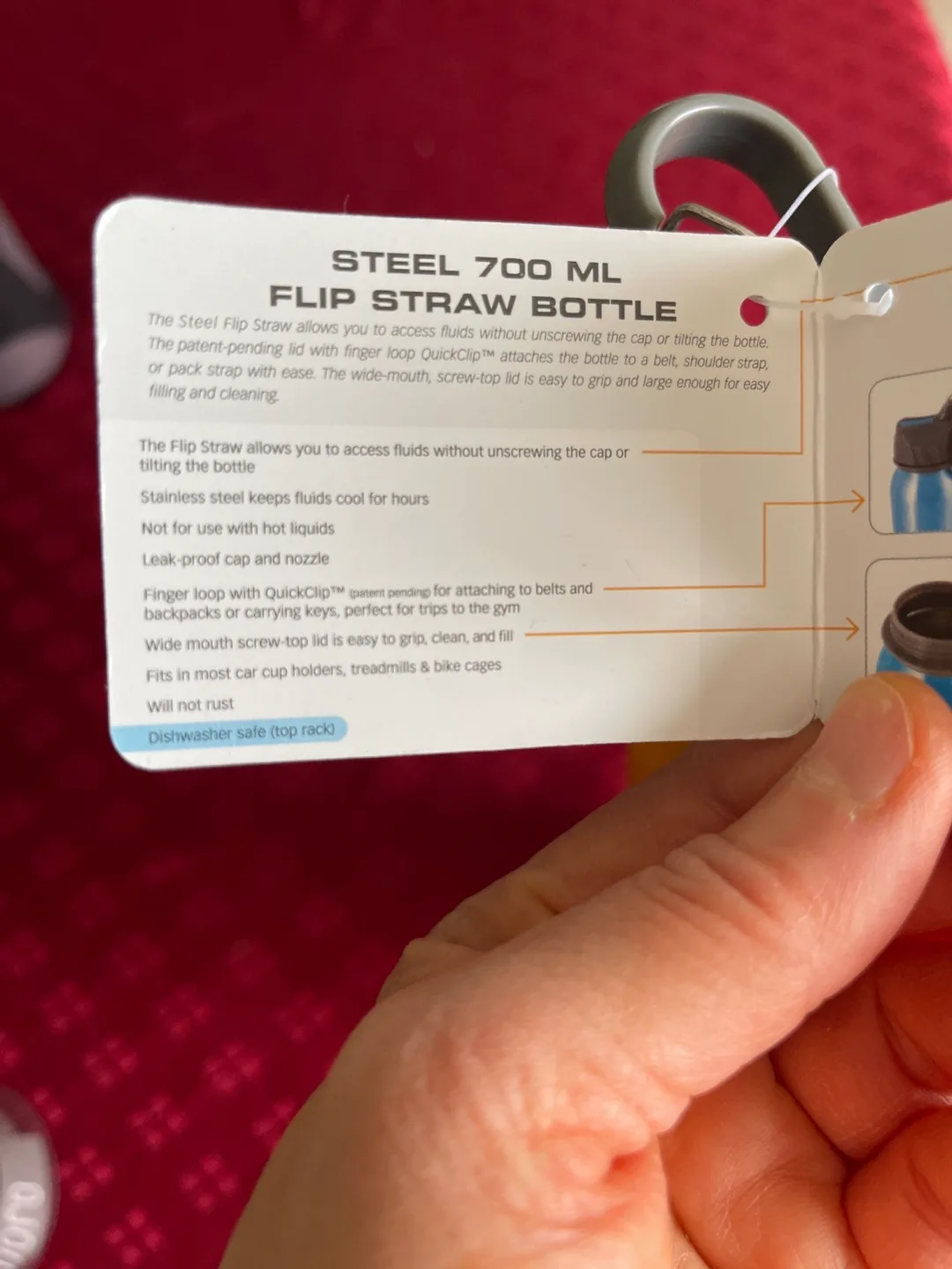 Adidas 700ml Steel Flip Straw Water Bottle - Mustard Yellow image indicator(3)