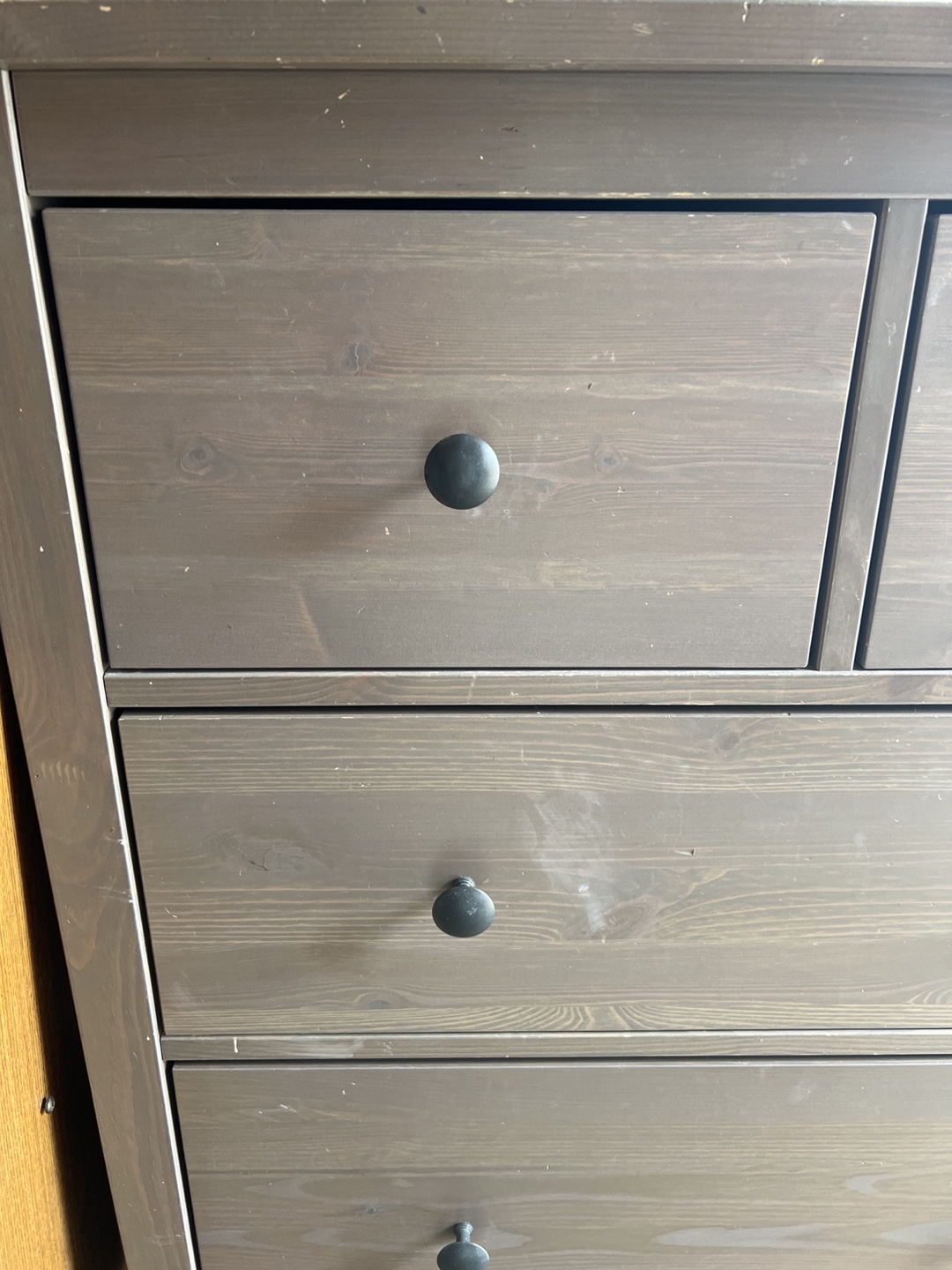 IKEA MALM 8-Drawer Dresser - Grey-Brown - photo 2