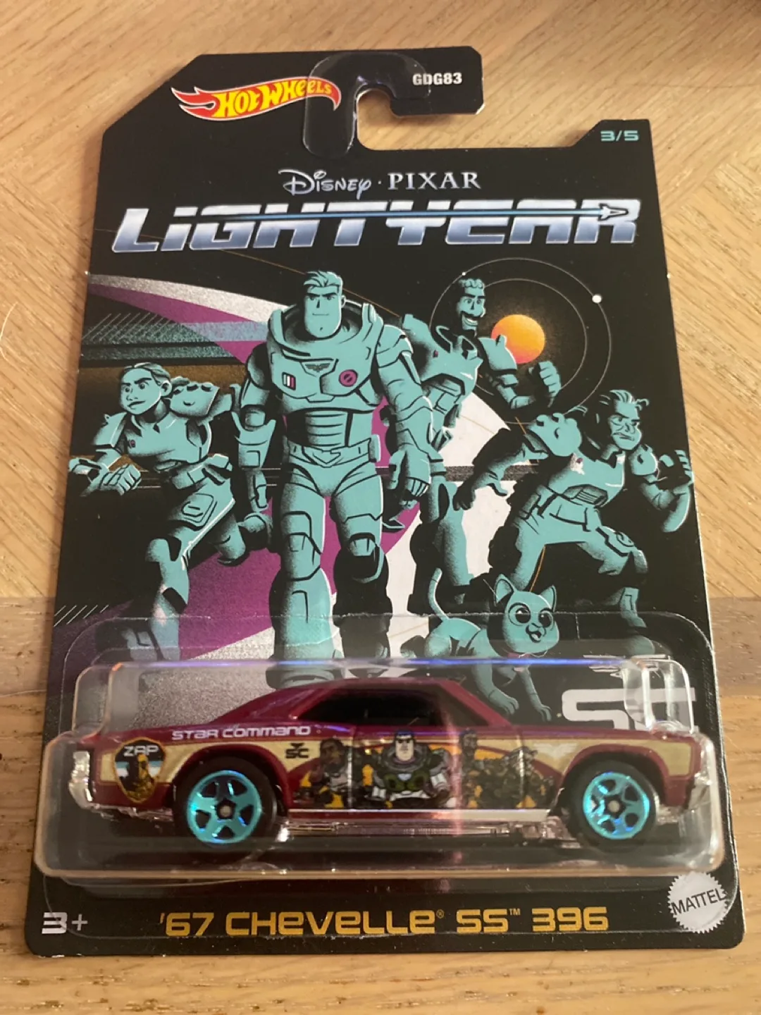 Hot Wheels Disney Pixar Lightyear 5-Pack Collection image indicator(3)