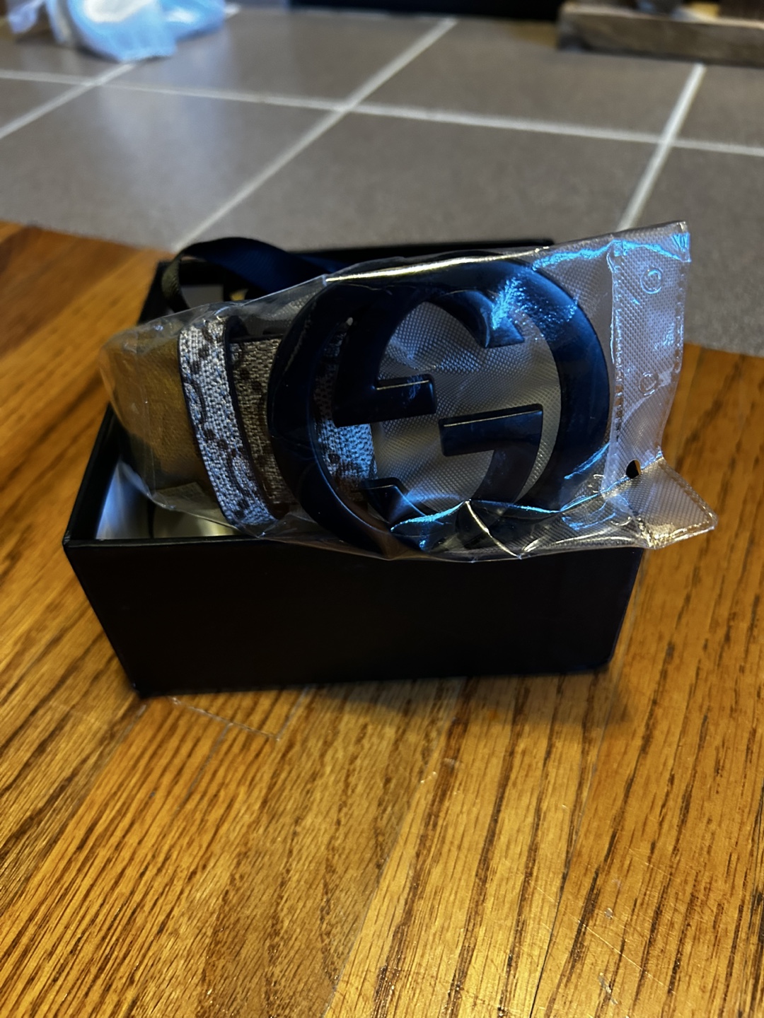 Gucci Beige GG Marmont Belt - photo 4