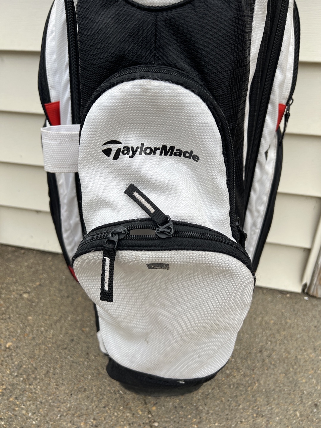 TaylorMade Golf Stand Bag - Black, White, and Red - photo 2