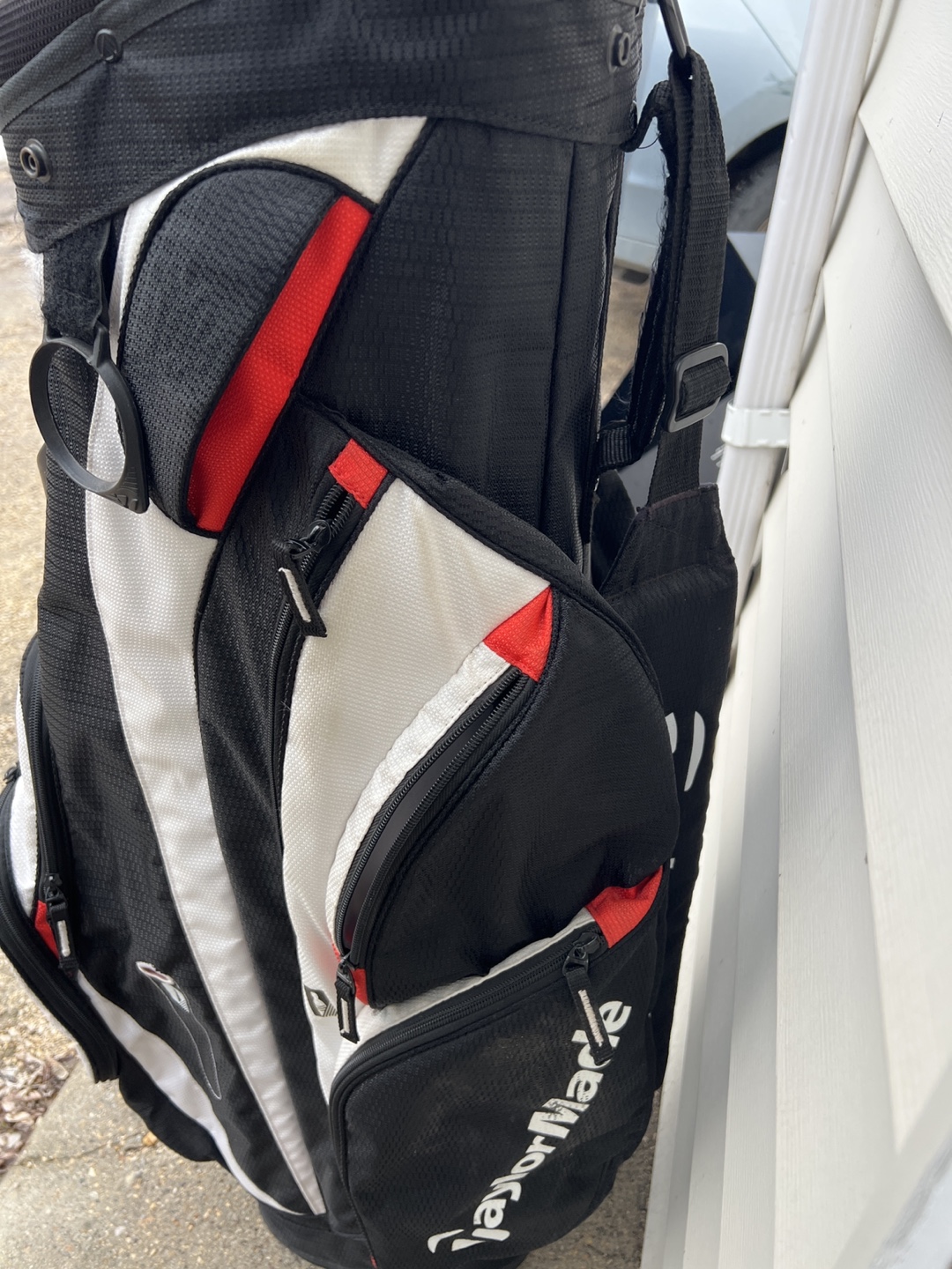 TaylorMade Golf Stand Bag - Black, White, and Red - photo 4