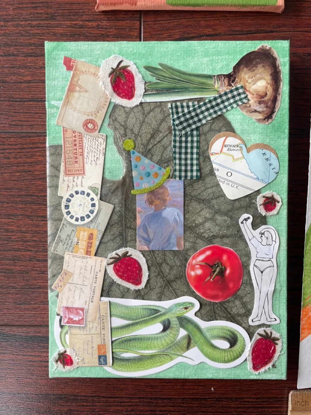 Three Unique Mixed Media Artworks image indicator(3)