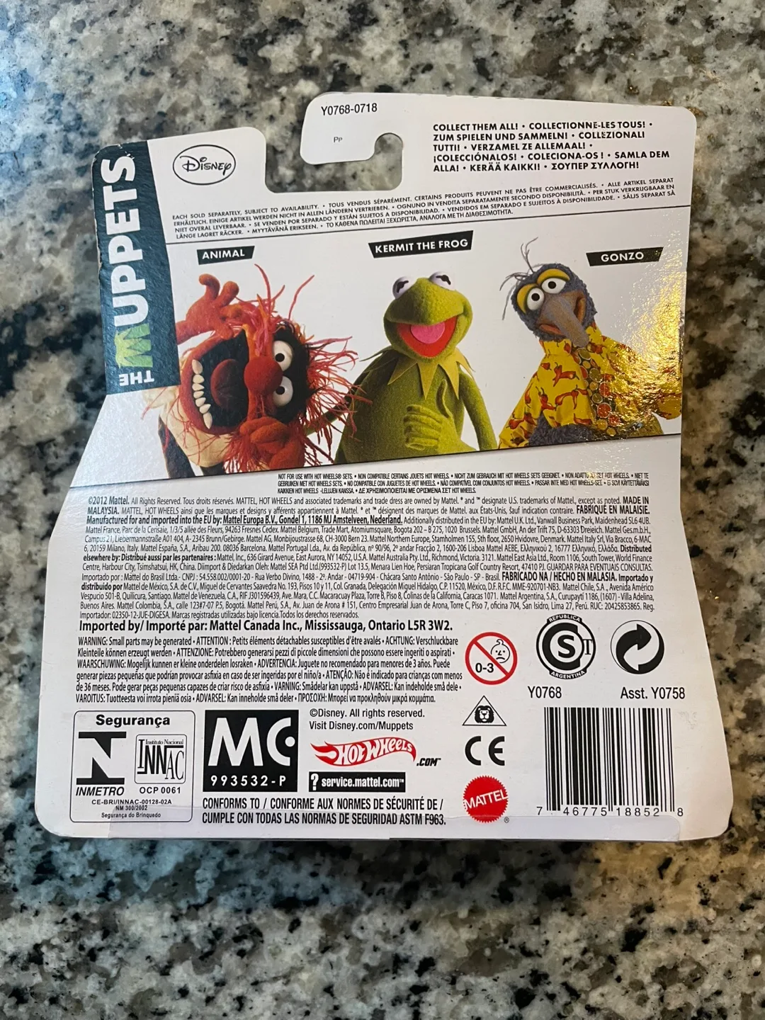 Hot Wheels The Muppets Animal image indicator(2)
