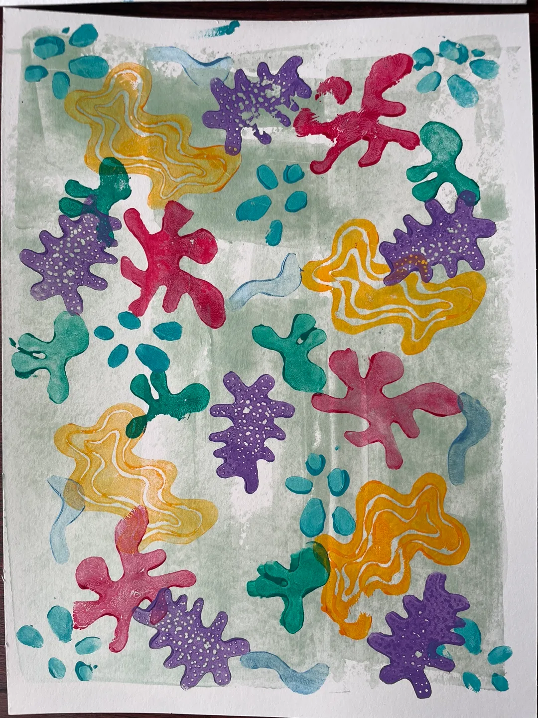 Original Watercolours + Acrylic Paintings image indicator(4)