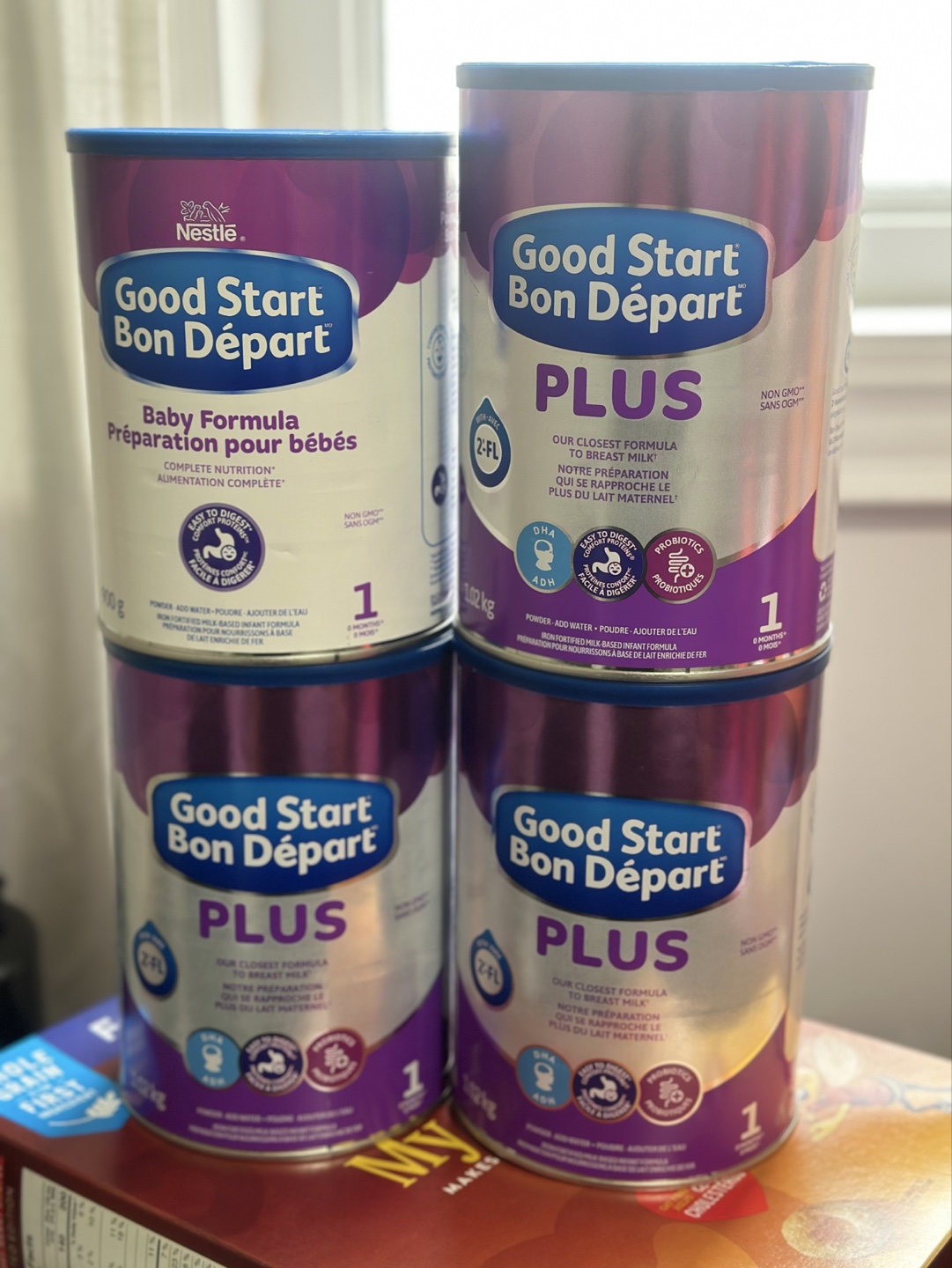 Four cans of Nestle Good Start Baby Formula - photo 2