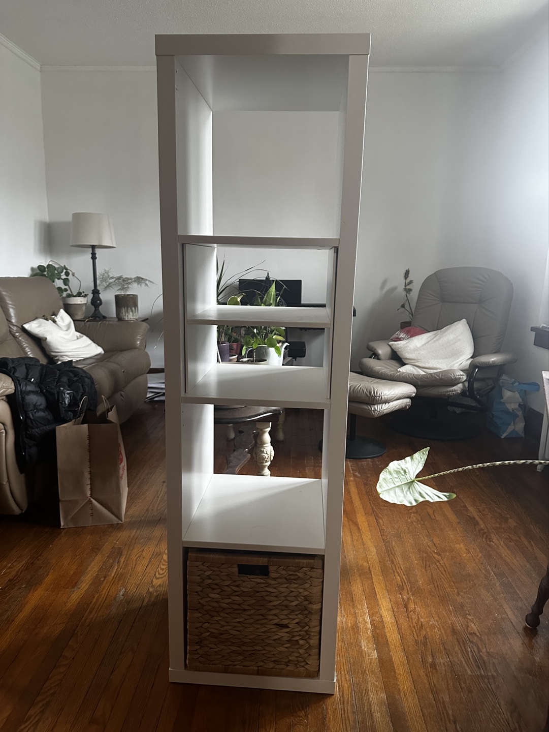 IKEA Kallax Shelving Unit with Basket - photo 2