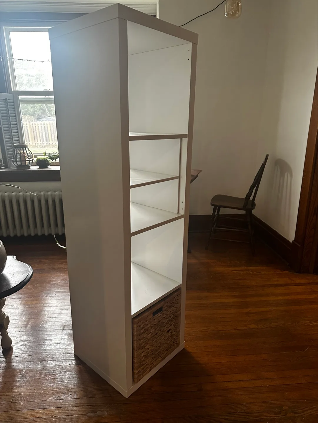 IKEA Kallax Shelving Unit with Basket