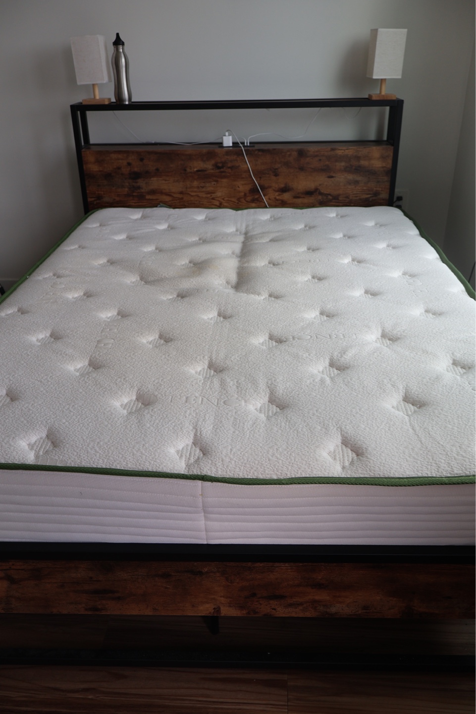 Full Size Bed Frame with Storage + Free Mattress - photo 3