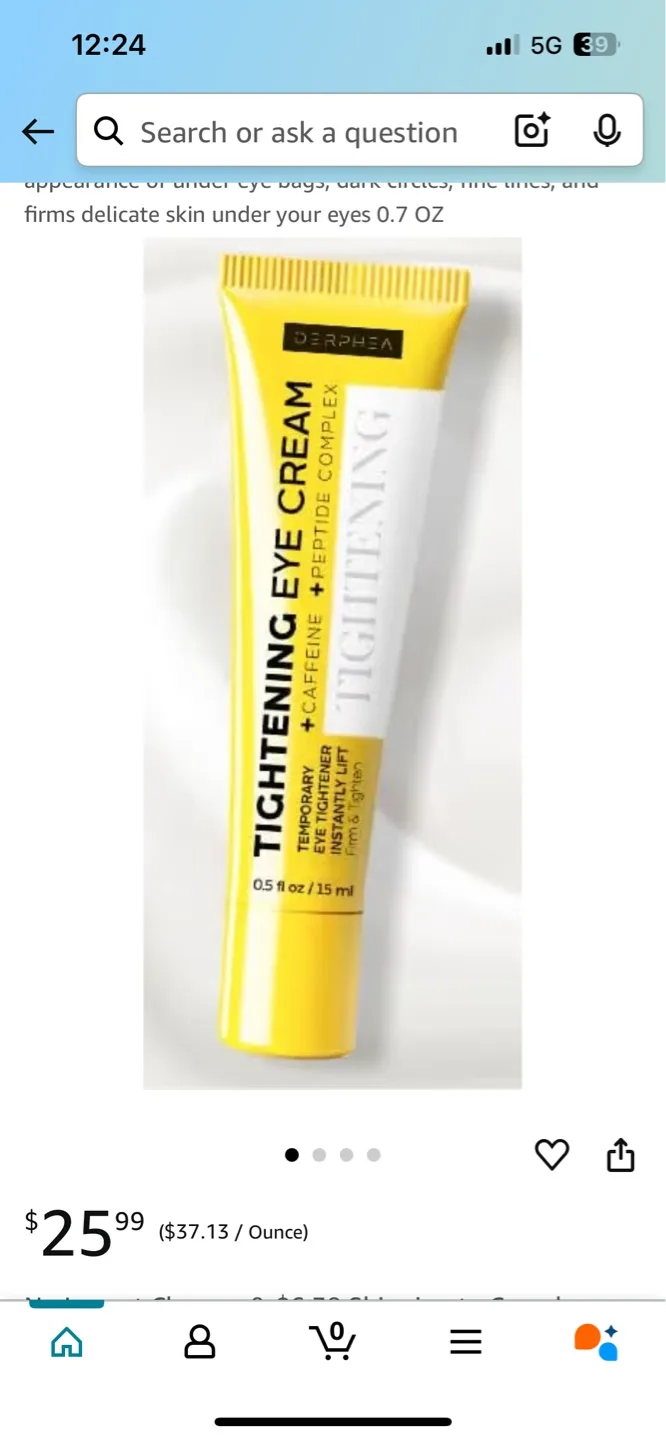 Derphea Tightening Eye Cream 0.5 fl oz image indicator(3)