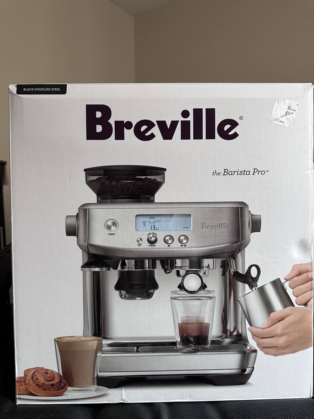 Breville Barista Pro Espresso Machine - BES878BST - New in Box