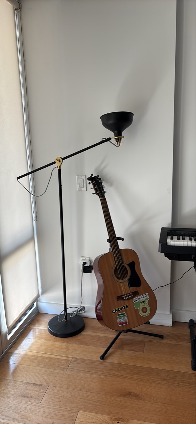 IKEA RANARP Black Floor Lamp - photo 3