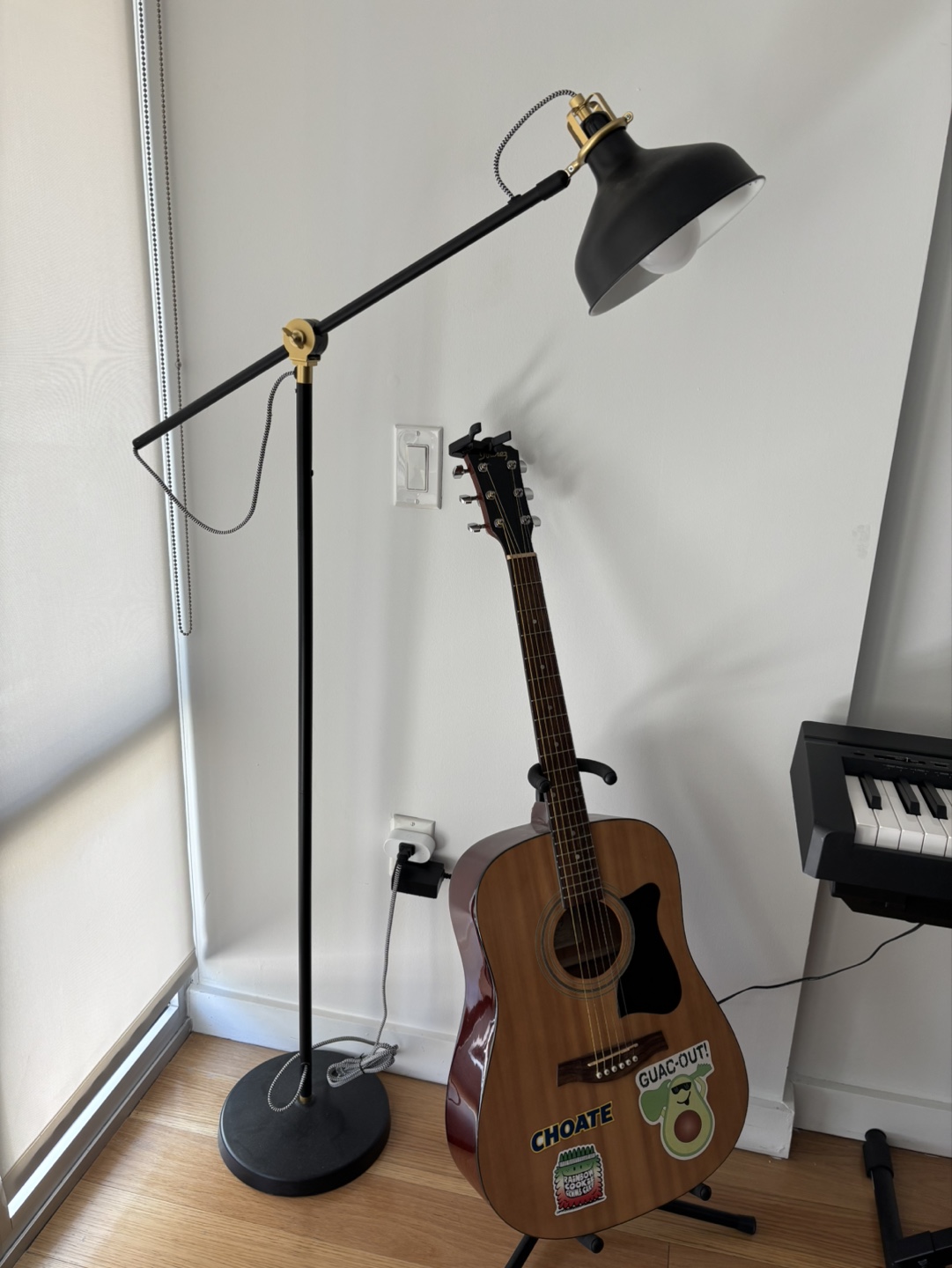 IKEA RANARP Black Floor Lamp - photo 2