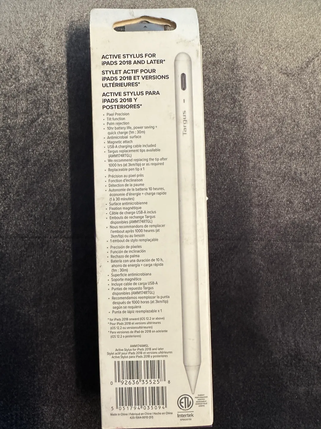 Targus Active Stylus for iPad 2018 and Later image indicator(2)