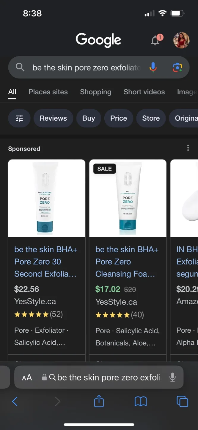 K Beauty Be The Skin BHA Pore Zero Exfoliator image indicator(2)