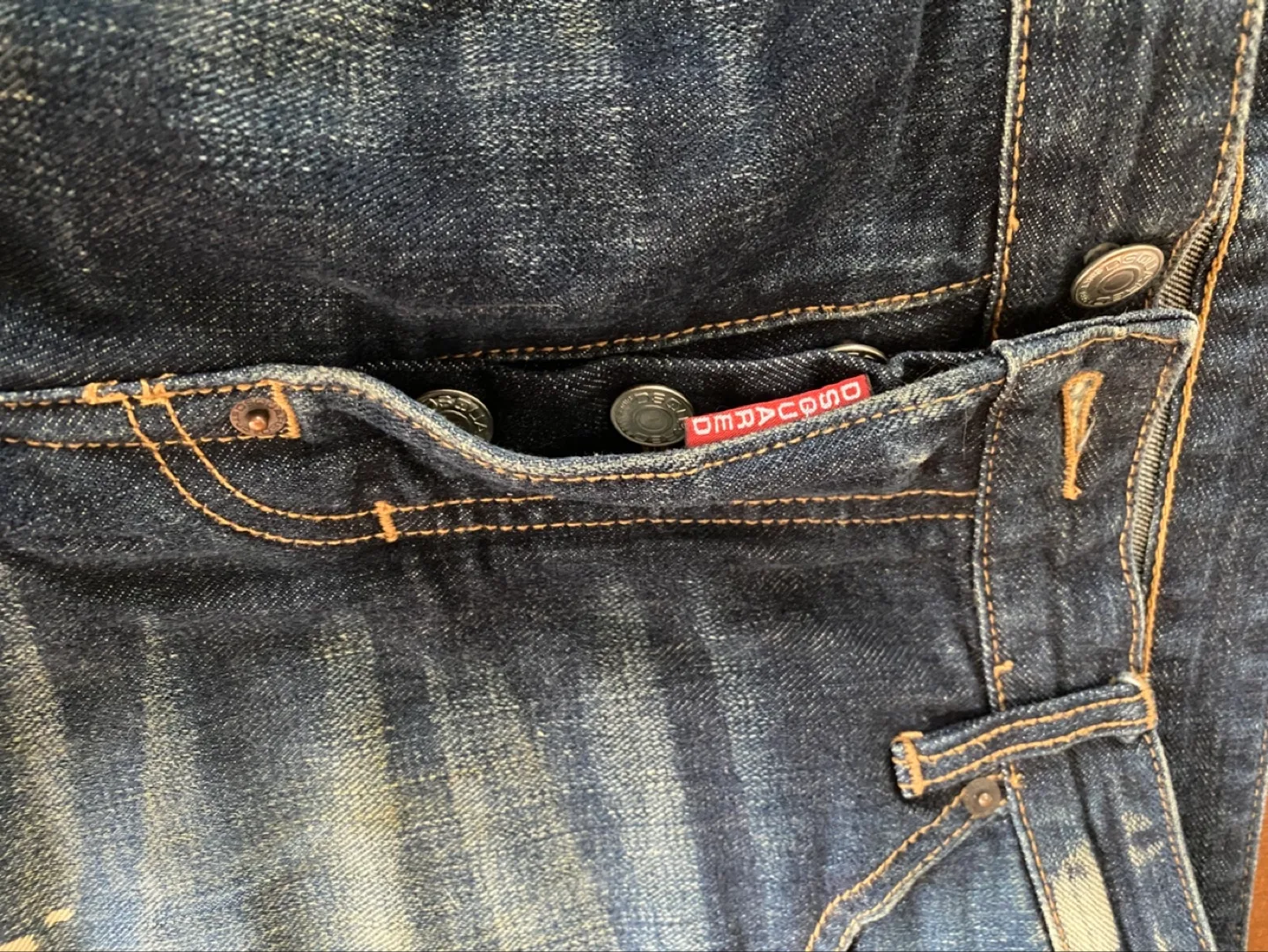 Dsquared2 Distressed Denim Jeans image indicator(2)