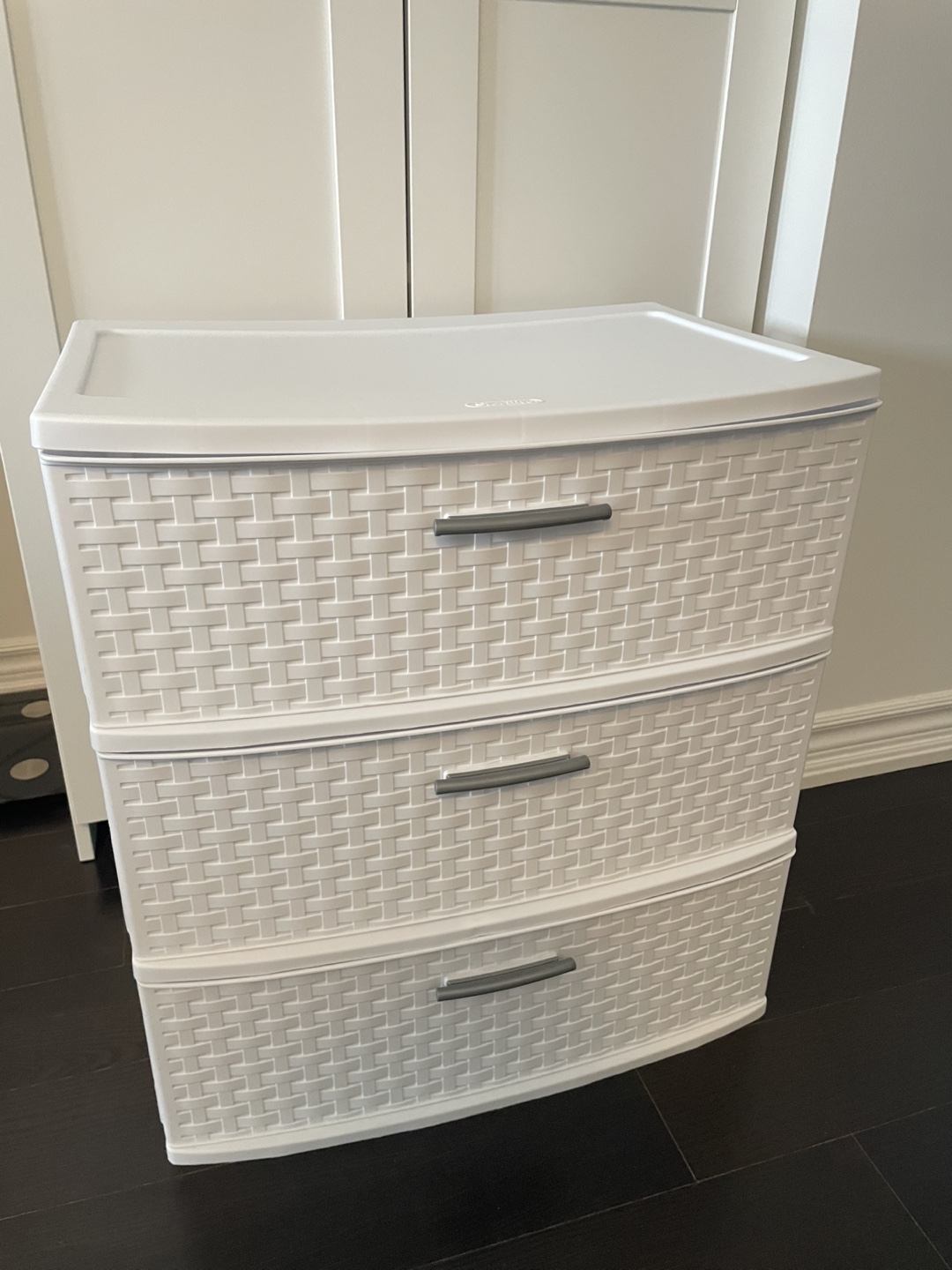 Sterilite 3-Drawer White Storage Organizer