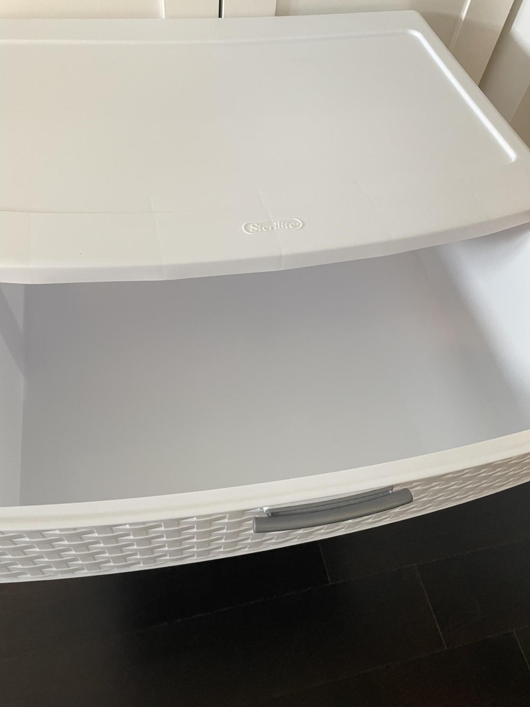 Sterilite 3-Drawer White Storage Organizer - photo 2