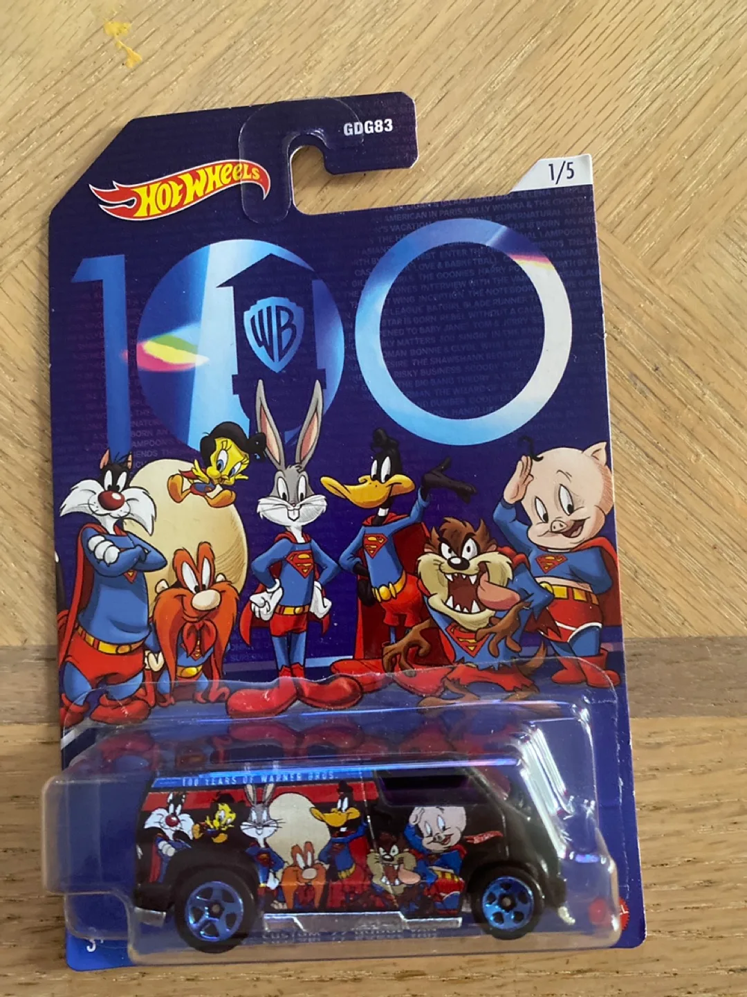 Hot Wheels 5-Pack Warner Bros 100th Anniversary Set image indicator(5)