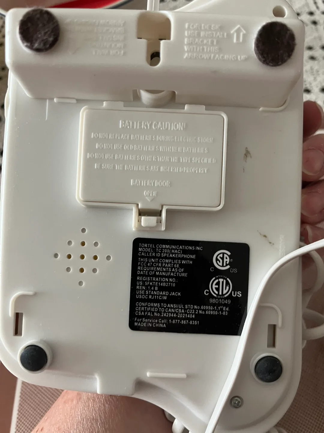 Tortel Corded Phone with Speakerphone and Message Indicator image indicator(5)