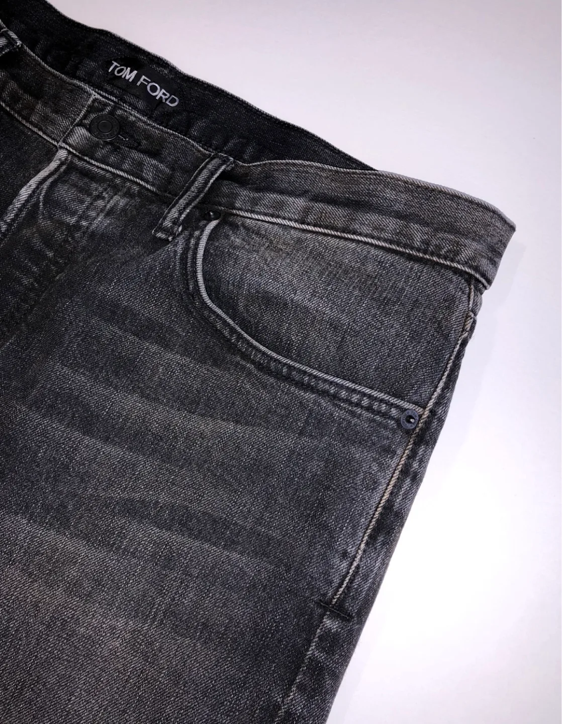 TOM FORD Slim-Fit Selvedge Jeans image indicator(7)