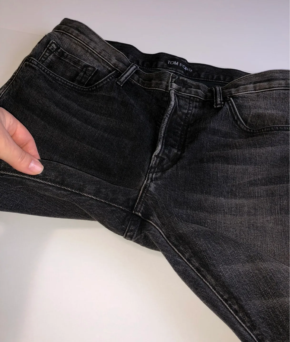 TOM FORD Slim-Fit Selvedge Jeans image indicator(8)