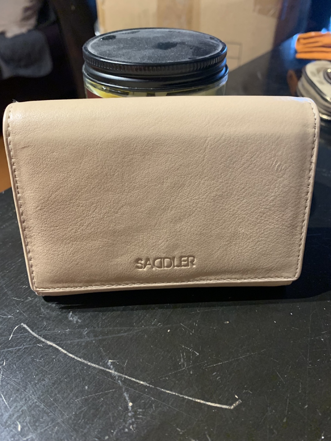 Saddler Real Leather Trifold Wallet