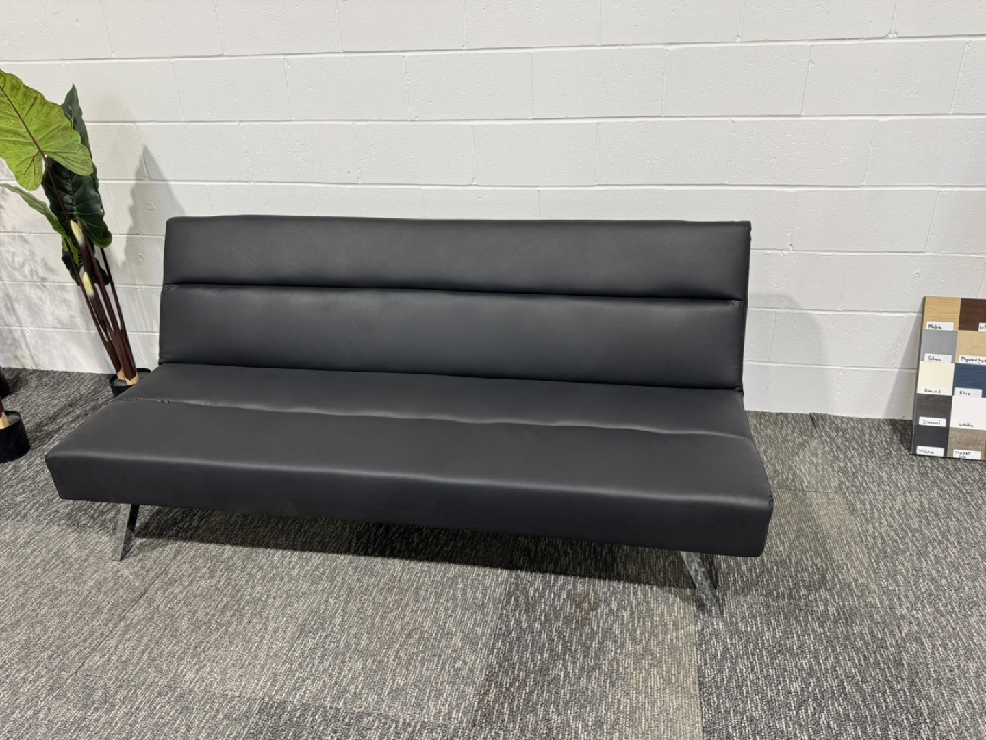 Sleeper sofa in Black