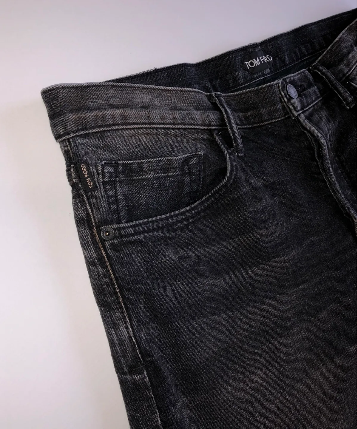 TOM FORD Slim-Fit Selvedge Jeans image indicator(6)