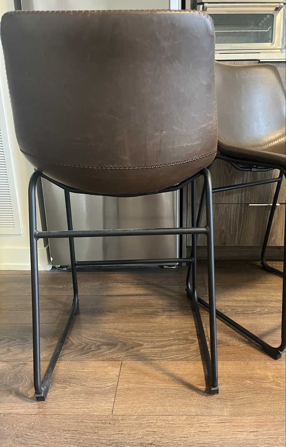 Pair of Brown  Bar Stools - photo 3